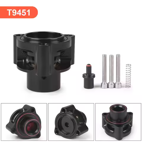 Aluminum Car BOV Adapter VTA DV+ Diverter Valve T9451 for Audi for Volkswagen 2.0T TFSI