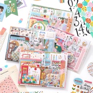 97pcs Love Notes Journal Kit – SIMNO Set Alat Tulis Vintage dengan Pelekat Washi, Kad & Penanda Buku