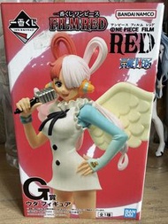 海賊王一番賞 G賞 全新 一番くじ ONE PIECE FILM RED ウタ フィギュア