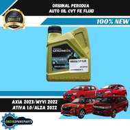 Original Perodua Auto Transmission Oil Atf Cvt Fe Fluid Ativa 1.0 Myvi 2022 Alza Minyak Auto Cvt Gea