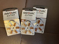 3 packs of Rayovac Extra Hearing Aid Battery Size 312 助聽器電池