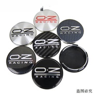 4PCS OD 58MM / ID 53MM Wheel Cap OZ Emblem Wheel Center Hub Cap Rim Cover Cap