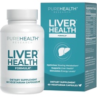 PUREHEALTH RESEARCH Liver Health – Liver Cleanse  & Repair Support - with , Turmeric Powder, Dande, 