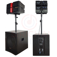 ลำโพงACTIVE SOUND BEST รุ่น 15LA-4D (ซับแอคทีฟ15นิ้ว ไลน์อาเรย์ 4นิ้วx4)