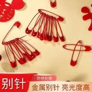 Pin Wedding Big Red Bride Pin Safely Fixed New Pin Straw Wedding Special Pin Bride Pin