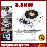 Warranty 3 years🌎3.8kW Single Burner S/Steel Infrared Cooker Gas Cooker Stove Gas Stove Dapur gas