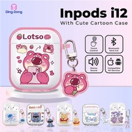 I12 TWS Bluetooth Headset – 5.3 Bluetooth Earphone with Cute Character Case Ver.1