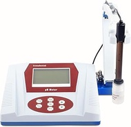 Fristaden Lab Benchtop pH Meter – High-Accuracy (0.01 pH) | 6501 Upgraded Glass Electrode | Digital 
