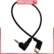 GLO Compactly Type C to 2 5mm Audios Cable for Car and Portable Devices Antiinterference Audios Adap