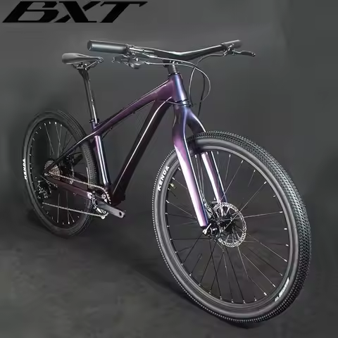 BXT 26er Carbon Complete Bike Carbon MTB Hartail Frame Bike Carbon Fiber Rigid Fork 26er SHIMANO M51