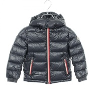 【二手】 MONCLER GASTONET 兒童羽絨服，海軍藍尼龍材質，男女通用，二手 B