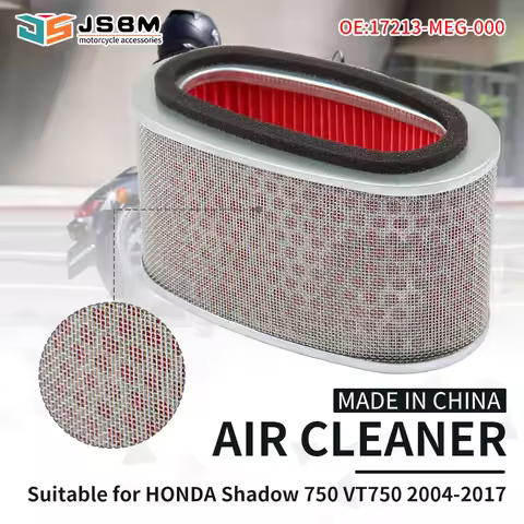 JSBM Motorcycle Air Filter For Honda VT750 VT750C VT750C2 Shadow C/CA/CF Aero Spirit ABS VT750C2B Ph