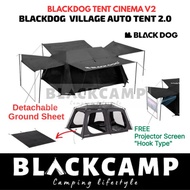 Blackdog Cinema 2 Tent Village Cinema 2.0 Auto Instant  Luxury Villa 1Room 1Hall Khemah Camping Fami