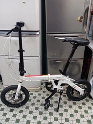 Java x1 14吋摺疊單車，全正常運作，札實好踩，7速， 全車快拆，碟殺，鋁架輕身，易收藏，可到實體店試車，參考原價$4xxx,現售$1290 [深水埗交收],有意可以wts 51371512 或