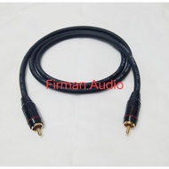 Nakamichi Male 50cm-5mtr RCA To RCA Audio Cable