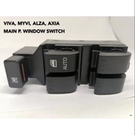 Viva,Myvi,Alza,Axia Main Power Window Switch(12 Pin)