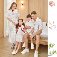 VACAY Indied | Little Sailor Dress For Girls Summer Cruise Pattern Collared With Flowers Baby Dress 