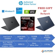 HP VICTUS 16-R0048TX SILVER, 16-R0049TX WHITE, 16-R0050TX BLUE Laptop (INTEL CORE I5-13500HX/ NVIDIA