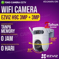 EZVIZ H9C DUAL 3MP 2K KAMERA CCTV WIFI CAMERA PTZ AUDIO DUAL LENS FULL COLOR