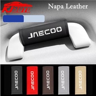 Jaecoo Car Roof Armrest Inner Door Pull Handle Leather Protection Case Cover For Chery Jaecoo J7 J8 