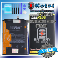แบตเตอรี่ สำหรับ XIAOMI REDMI NOTE8 PROแบตเรดมี่ โน้ต8โปรBM4J/LEEPLUS แบตคุณภาพรับประกัน 1ปี