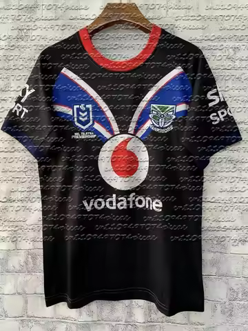 2026 New Retro Rugby League Jersey Kids/Adults Y2K Oversized Casual T-shirt Suitable for Daily and T
