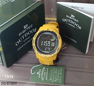 Jam Tangan Sport Pria Outdoor Digitec Original Digital Tahan Air 100m Compas Barometer Pedometer