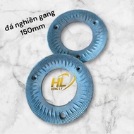 Disc Stone Crusher cast iron dry powder grinder 150 Spare parts for grinding machine, powder grinder