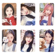 6pcs/set IVE Special Collection Photocards Papa Johns X IVE Lomo Cards Kpop Postcards