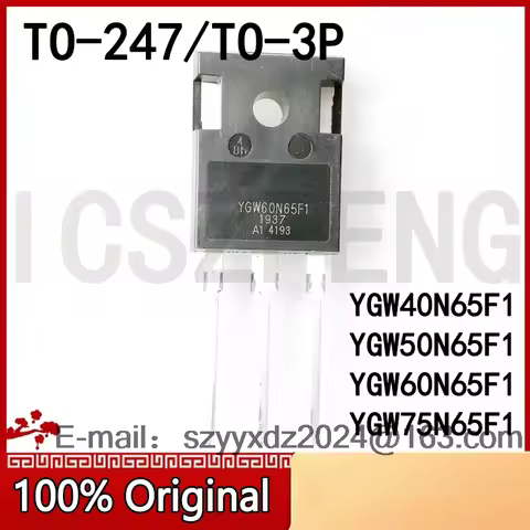 New YGW40N65F1 TO-247 TO-3P YGW50N65F1 YGW60N65F1 YGW75N65F1 40N65 50N65 60N65 75N65 YGW40N65 YGW50N