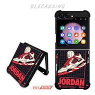 Hardcase Cover Casing Samsung Galaxy Z FLIP FOLD 6 5 4 3 5G Custom Jordan Shoes BC515