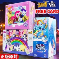 KaYou My Little Pony Card 100 100% Card You Little Pony Card Unopened Original Box Rainbow Bag Fun P
