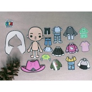 PAPER DOLL TOCA BOCA MAGNET/MAINAN BP BPAN TOCA BOCA/BP BPAN KERTAS MAGNET