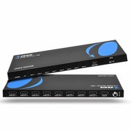 OREI 4K 1 in 8 Out HDMI Splitter 4:4:4 8-bit - HDMI 2.0, HDCP 2.2, 18 Gbps, 4K @ 60Hz HDMI Duplicato