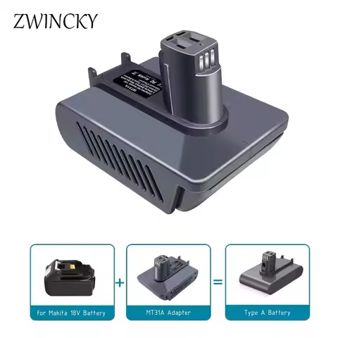 Battery Adapter Converter For Makita 18V Lithium Battery to for For Dyson DC31 Type A DC31 DC34 DC44
