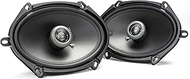 MB Quart FKB168 Formula Car Speakers (Black, Pair) – 5x7-6x8 Inch Coaxial Speakers, 50 Watt, 2-Way C