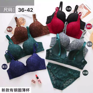 IYAHAN Elegant Lace Underwire Bra with Thin Cups 36-42 B/C cup