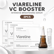 Viareline VC Booster 3 Pcs Intensive Brightening Serum Kit Vitamin C Powder & Liquid Duo for Dark Sp