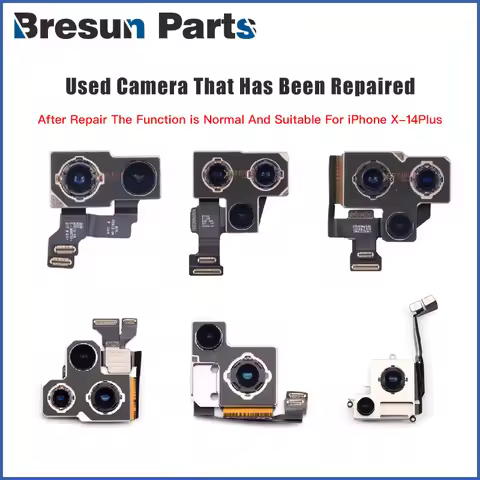 Second-hand camera for iPhone X 11 12 13 14 series, repaired, functioning properly, usable iPhone ca