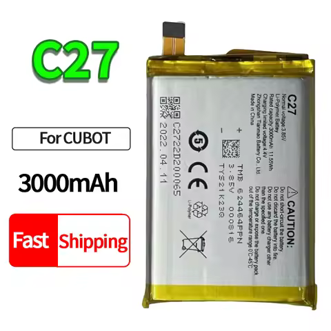 100% NEW C27 Replacement Battery 3000mAh for CUBOT KINGKONG MINI 3 C27 Battery for Cubot Pocket