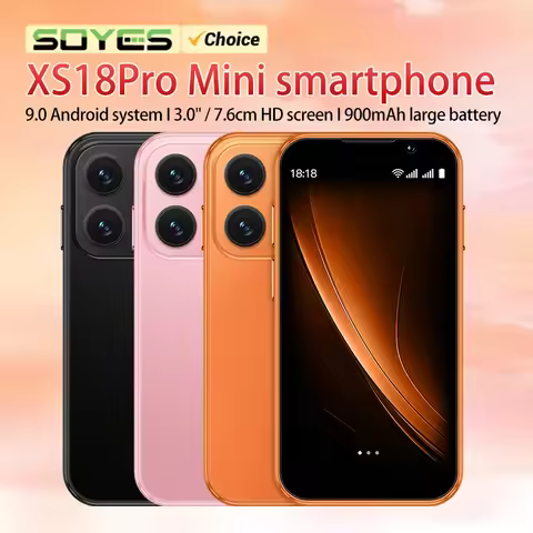 SOYES XS18Pro Mini Smartphone 3.0" Display 2GB RAM 16GB ROM Android 9.0 Dual SIM Standby Face Unlock