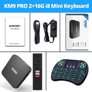 Mecool KM9กล่องทีวี PRO Classic 2GB 16GB IP 4K 10 S905X2 Amlogic กล่องสมาร์ททีวี Wifi ดีลักซ์กล่องที