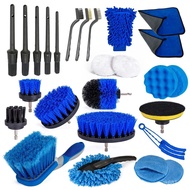 Car26Air Outlet Round Brush Set Car Manufacturer Direct Tool Air Conditioner Interior Cleaning Brush