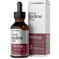 Horbaach Iodine Drops 150mcg | 2oz Liquid