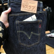 IRON HEART JEANS SLUBBY DENIM IH777-SLB 16oz