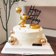 TopperBeruang hiasan cake kue ultah birthday pesta ulang tahun