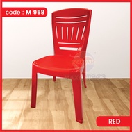 MAXONIC PLASTIC CHAIR | KERUSI PLASTIK | DINING CHAIR | ANTI-SLIP CHAIR | KERUSI SANDAR PLASTIK | KE