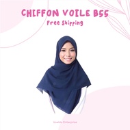 [ READY STOCK ] BAWAL CHIFFON VOILE BIDANG 50@55 / TUDUNG LABUH BIDANG 50@55 / BAWAL LABUH LIMITED S