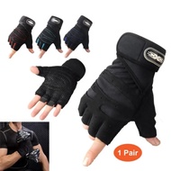 2 Pcs Gym Gloves For Weight Lifting Exercise Glove Motorcycle Glove Cycling Sarung Tangan Gym Fitnes
