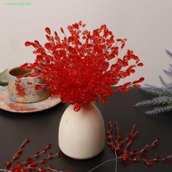 CROSSTRADE 50PCS Crystal Bud Branches, Craft Decoration Wedding Party Artificial Bouquet, Emulation 